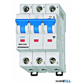 SCHRACK BM617302 Kismegszakító C2/3 6KA