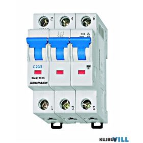 SCHRACK BM617320 Kismegszakító C20/3 6KA
