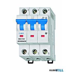 SCHRACK BM617340 Kismegszakító C40/3 6KA