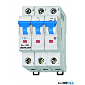 SCHRACK BM617350 Kismegszakító C50/3 6KA