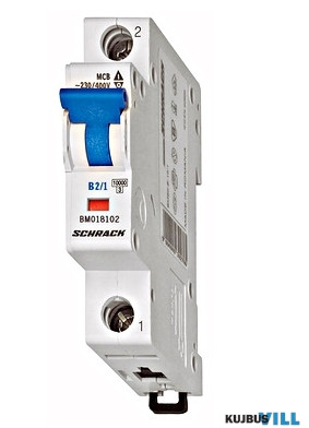 SCHRACK BM618102 Kismegszakító B2/1 6KA