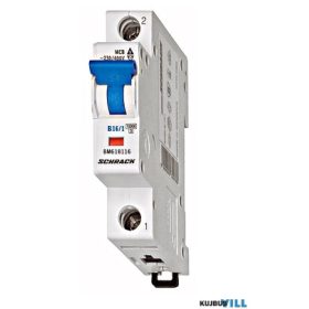 SCHRACK BM618116 Kismegszakító B16/1 6KA