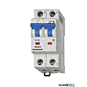 SCHRACK BM618206 Kismegszakító B6/2 6KA