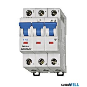 SCHRACK BM618306 Kismegszakító B6/3 6KA