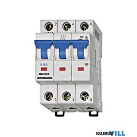 SCHRACK BM618310 Kismegszakító B10/3 6KA