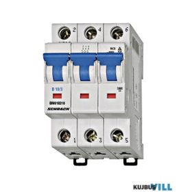 SCHRACK BM618363 Kismegszakító B63/3 6KA