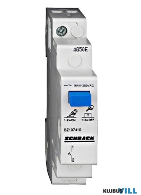 SCHRACK BZ107410 Nyomógomb 1z 16A