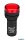SCHRACK BZ501215-B Kompakt jelzőlámpa, LED, 230V AC/DC, piros