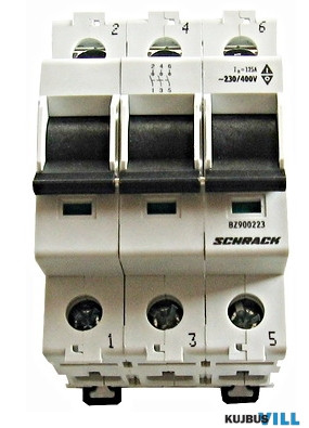 SCHRACK BZ900203 Kapcsoló s.ép. 100A 3p