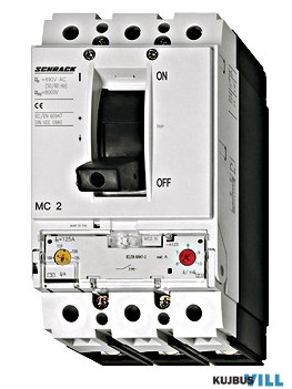 SCHRACK MC216131 Megszakító A 3P 25kA 160A MC2