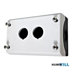   SCHRACK MM216537 Üres tokozat 2 férőhely, fekete/szürke, IP67