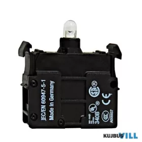   SCHRACK MM216565 LED 85-264V AC zöld mellső felerősítés, csavaros csatl.