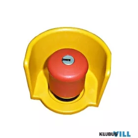   SCHRACK MM231273 Védőgallér VÉSZ-KI nyomógombhoz, sárga