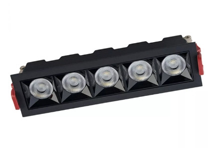 TECHNO 10062 Nowodvorski Midi LED beépíthető lámpa, 20W, 3000K, fekete