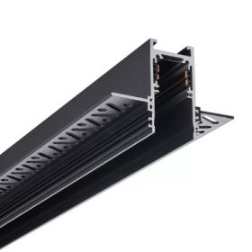   TECHNO 10156 Nowodvorski LVM süllyeszthető sínelem, fekete, 1M