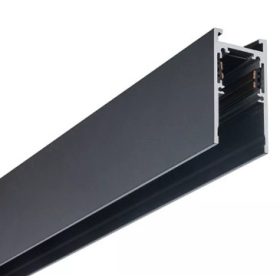 TECHNO 10162 Nowodvorski LVM sínelem, fekete, 1M