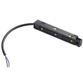 TECHNO 10168 Nowodvorski LVM betáp csatlakozó, fekete, 48V