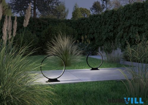 TECHNO 11538 Nowodvorski Liv LED kültéri állólámpa, fekete