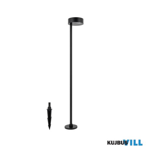 TECHNO 11542 Nowodvorski Ruby LED kültéri állólámpa, fekete