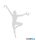 TECHNO 11795 Nowodvorski Acrobat figura, fehér