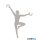 TECHNO 11796 Nowodvorski Acrobat figura, szürke