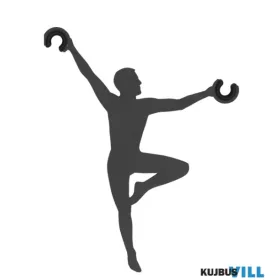 TECHNO 11797 Nowodvorski Acrobat figura, sötétszürke