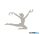 TECHNO 11801 Nowodvorski Ballerina figura, szürke