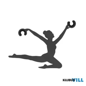 TECHNO 11802 Nowodvorski Ballerina figura, sötétszürke