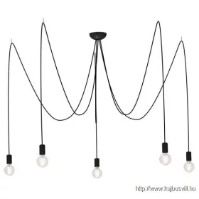 TECHNO 6788 Nowodvorski Spider Black függeszték