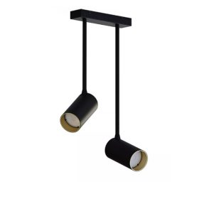 TECHNO 7675 Nowodvorski Mono Long spotlámpa, fekete-arany