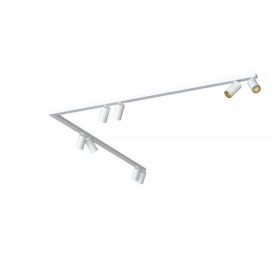 TECHNO 7695 Nowodvorski Mono Corner spotlámpa, fehér-arany