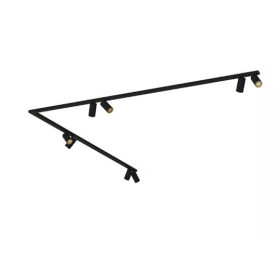   TECHNO 7702 Nowodvorski Mono Corner spotlámpa, fekete-arány