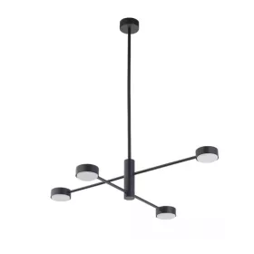   TECHNO 7945 Nowodvorski Orbit függesztett lámpa, 4-es, fekete