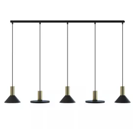 TECHNO 8032 Nowodvorski Hermanos függesztett lámpa, fekete