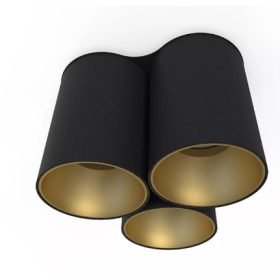   TECHNO 8092 Nowodvorski Eye Tone mennyezeti spotlámpa, fekete-arany