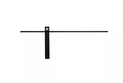 TECHNO 8115 Nowodvorski Impulse LED S fali lámpa fekete, 3000K, 200 lm