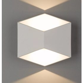   TECHNO 8143 Nowodvorski Triangles LED kültéri fali lámpa, fehér