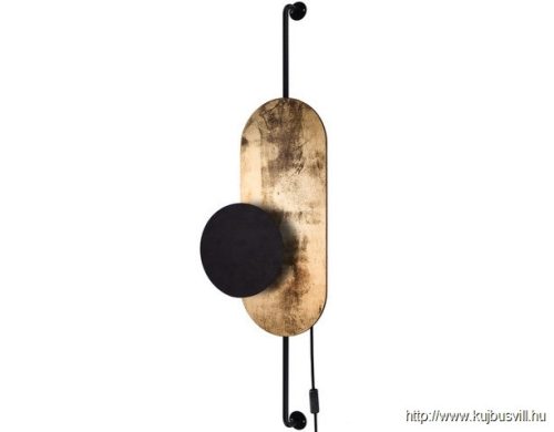 TECHNO 8430 Nowodvorski Wheel Lux fali lámpa, arany-fekete