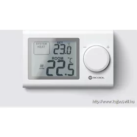 SZOBATERMOSZTÁT RCOOL VISION3 LCD nem programozható