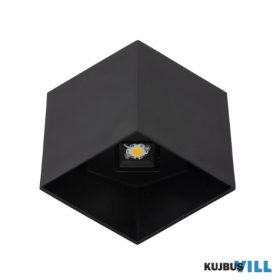 TK-18182 TK Lighting Cube LED kültéri fali lámpa, fekete