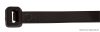 121PR Normál kábelkötegelő, fekete 98×2.5mm, D=1-21mm, PA6.6