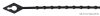 160F-GY Gyöngyös nyitható kábelkötegelő, fekete 150×1,7mm, D=4-38mm, PA6.6