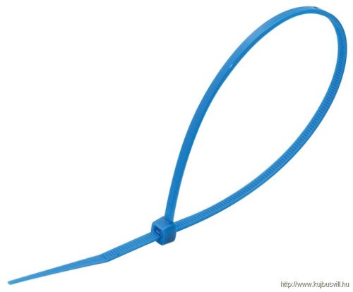 TRACON 200K Normál kábelkötegelő, kék 200×2.6mm, D=1-52mm, PA6.6