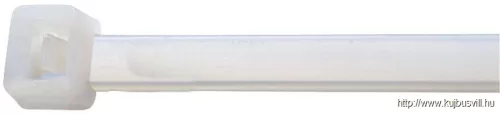 TRACON 200PR Normál kábelkötegelő, natúr 200×2.6mm, D=1-52mm, PA6.6