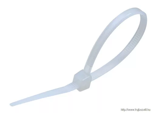 TRACON 200PR Normál kábelkötegelő, natúr 200×2.6mm, D=1-52mm, PA6.6