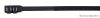 265-12 PA12 kábelkötegelő, UV-álló, fekete 260×9mm, D=25-65mm, PA12