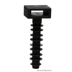   TRACON 8138 Beüthető kábelkötegelő tipli d=7mm, A=10,2×3,0mm, PA6.6