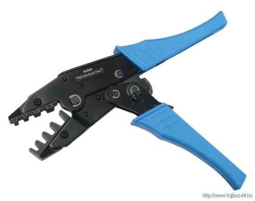 TRACON 9039BR Présszerszám szigeteletlen,-szigetelt és iker érvéghüvelyhez 10-35mm2 or max. 2x16mm2