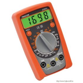   TRACON A880L Digitális multiméter DCV,ACV,DCA,OHM,diode check,signal