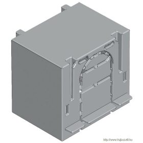   TRACON AA-KETO-00-1/36 Érintésvédelmi burkolat alsó/felső kábelbevezetéshez 1P 00, 1P, L=36 mm